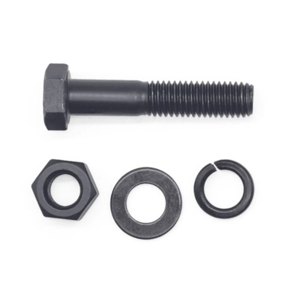 Ordinary half-thread hex head bolt