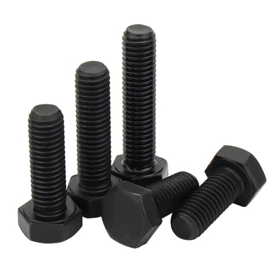 Ordinary full-thread hex head bolt