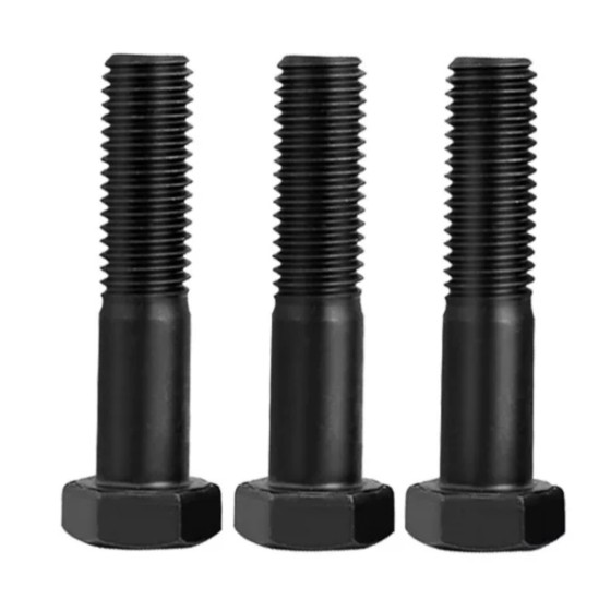 High strength half-thread hex head bolt
