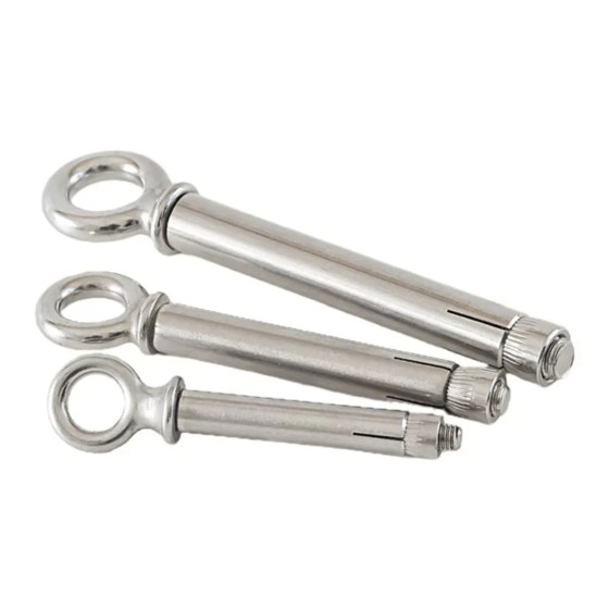 Eye bolt internal expansion anchor