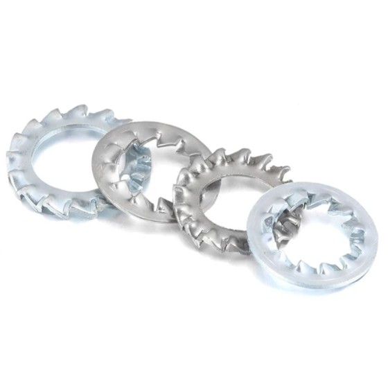Internal serrated lock washer