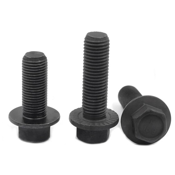 Fine thread flange bolt