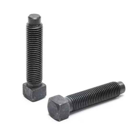 Square head set screw, long dog point