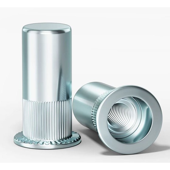 Closed end rivet nut