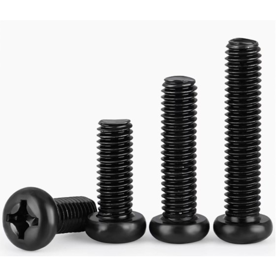 Cross recessed pan head bolt