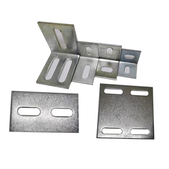 Welded angle bracket